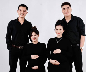 Anh em ruột ở Nghệ An cưới hỏi, có con cùng ngày, mẹ chồng một lúc chăm 2 dâu