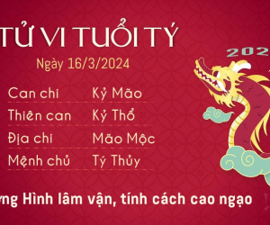 Tử vi thứ 7 ngày 16/3/2024 của 12 con giáp: Ngọ gan lì, Thân có năng lực