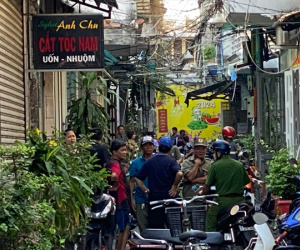 TP HCM: Cháy căn nhà khóa trái cửa, 1 thanh niên tử vong