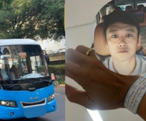 Thấy dấu hiệu bất ổn, bác tài đưa quyết định ngay tức khắc để giữ an toàn cho hành khách trên xe