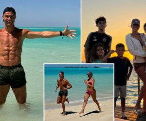 Ronaldo khoe '6 múi', thoải mái du ngoạn cùng bạn gái giữa lúc Al Nassr có biến lớn