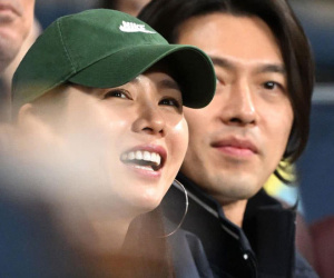 Hyun Bin gây xôn xao vì ngoại hình trong buổi xem bóng chày với vợ, netizen cảm thán: Son Ye Jin dùng hao quá