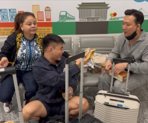 Lê Dương Bảo Lâm mắc lỗi hài hước khi bay sang Mỹ, Trấn Thành cùng cả đoàn tìm cách giải quyết