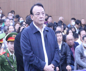 Chủ tịch Tân Hoàng Minh Đỗ Anh Dũng nghẹn ngào xin giảm tội cho con trai