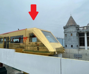 Một đại gia công bố bản quyền công nghệ làm đường sắt trên cao 'hiện đại nhất' VN, chạy thử tàu dát vàng