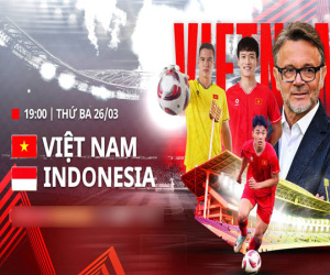 Link xem trực tiếp Việt Nam vs Indonesia: Vòng loại World Cup 2026