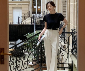 4 cách mặc quần ống rộng tôn dáng, chuẩn thanh lịch tới công sở