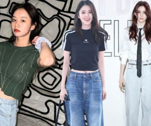 Han So Hee và Hyeri đều là 'cao thủ' diện quần jeans với những cách phối đồ sành điệu xuất sắc