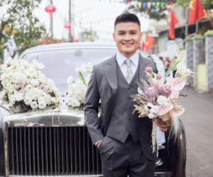 Khách dự đám cưới Quang Hải - Chu Thanh Huyền ở quê nhà đi xe 'sang xịn mịn' cỡ nào?
