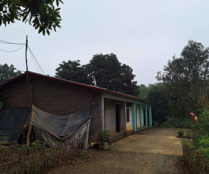 Căn nhà cấp 4 mẹ con nam sinh bị đánh chấn thương sọ não tá túc khi về Phú Thọ