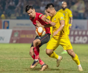 Thanh Hóa thua trắng CAHN trong trận cầu có 2 thẻ đỏ