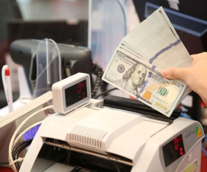 Giá USD ngân hàng chạm mốc 25.000 đồng