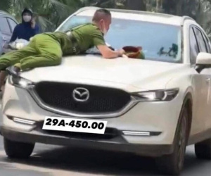 Lời khai của tài xế lái Mazda CX5 hất công an lên nắp capo ở Hà Nội