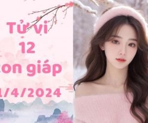 Tử vi 12 con giáp hôm nay - thứ 2 ngày 01/04/2024: Dần tốn tiền hao của, Tuất gặp nhiều sóng gió