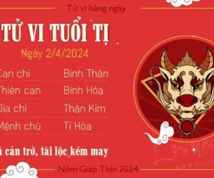 Tử vi 12 con giáp hôm nay - thứ 3 ngày 02/04/2024: Tị gặp tiểu nhân quấy phá, Dậu ăn nên làm ra