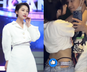 Nàng thơ 'nổi loạn' tự tung loạt ảnh tình tứ bỏng mắt với bạn trai