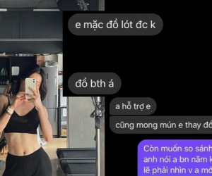 Cô gái hoang mang khi đăng ký tập gym được PT yêu cầu gửi... ảnh mặc đồ lót, hỏi cả chuyện riêng tư 'để xem có phải gái ngoan không'