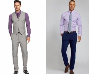 Màu tím trong trang phục của 'đấng mày râu' và cách mix match cực chất cho chàng