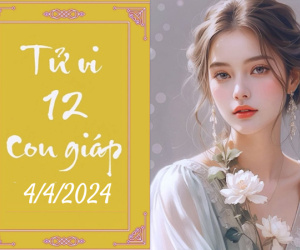 Tử vi thứ 5 ngày 4/4/2024 của 12 con giáp: Tý rủng rỉnh, Thìn xung đột