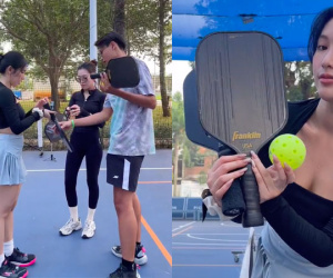 Pickleball: Bộ môn đang khiến hội trai xinh gái đẹp mê mẩn, sẵn sàng ăn mặc xinh xẻo ra sân đổ mồ hôi hè này