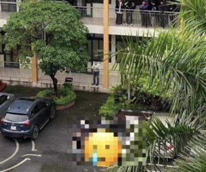 Sinh viên Đại học Công nghệ Giao thông vận tải ngã từ tầng 5 xuống sân trường