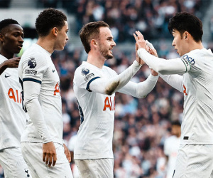 Son Heung-min cùng Tottenham tiếp đà thăng hoa