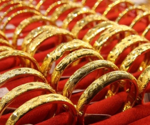 Cuối ngày 8-4, cả vàng SJC lẫn vàng nhẫn cùng tăng chóng mặt