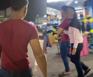 Gặp chồng đi chợ đêm với nhân tình, vợ lao đến đối chất thì ngỡ ngàng trước phản ứng của đối phương
