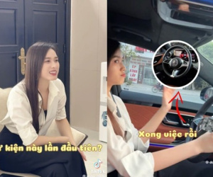 Hoa hậu Đỗ Hà tự lái xe về quê Thanh Hoá, sở hữu xế hộp tiền tỷ Mercedes ở tuổi 23
