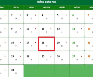 Dịp Giỗ Tổ Hùng Vương 2024, học sinh có được nghỉ liền 4 ngày?