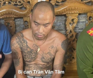 Bắt đại ca 'Tâm Hê', thu giữ 'kho' vũ khí nguy hiểm