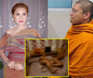 Nữ quan chức nằm trên giường với con nuôi là nhà sư mà 'không mảnh vải che thân'