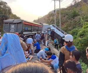 25 người thương vong trong vụ tai nạn xe khách ở Kon Tum: Nạn nhân là nhân viên Cục Quản lý thị trường TP HCM