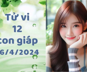 Tử vi 12 con giáp hôm nay - thứ 3 ngày 16/04/2024: Tý vất vả, Mùi đau đầu vì tiền