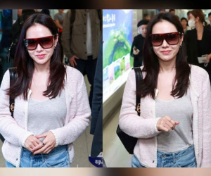 Son Ye Jin gây bão tại sân bay trong chuyến công tác nước ngoài, lộ chi tiết Hyun Bin luôn theo sát hoạt động của vợ