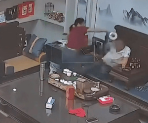 Vợ dội ấm nước sôi vào đầu chồng vì mâu thuẫn: Cư dân mạng 'quay xe' sau khi chứng kiến cảnh trước đó
