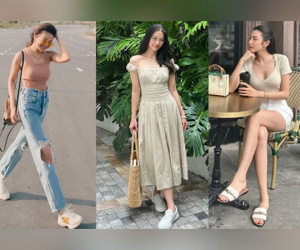 10 cách mặc trang phục màu be nhẹ mát trong mùa hè