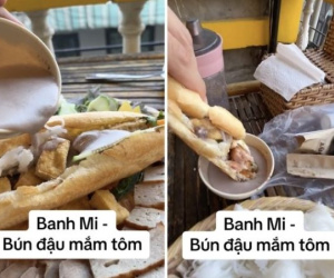 Du khách Tây thử ăn bánh mì chấm... mắm tôm, dân mạng Việt hốt hoảng: 'Còn rất nhiều phiên bản bánh mì, sao không thử'?