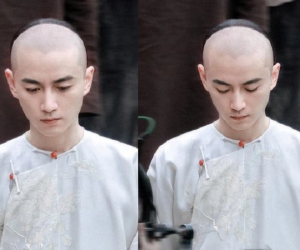 Mỹ nam Hoa ngữ được khen nhìn mặt đã muốn xem phim, không có tóc vẫn đẹp bất chấp