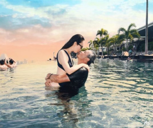 Dương Quá - Tiểu Long Nữ đẹp nhất màn ảnh: Chồng tóc bạc trắng, vợ vẫn trẻ đẹp, 25 năm yêu như cổ tích