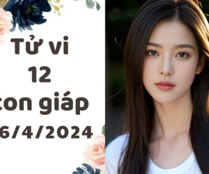 Tử vi thứ 6 ngày 26/4/2024 của 12 con giáp: Thìn hăng hái, Thân quyết đoán