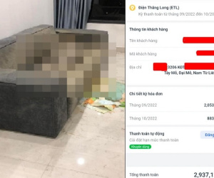 Vụ cô gái chết 'khô' ở chung cư Hà Nội: Chủ căn hộ nợ tiền điện, nước từ tháng 9/2022