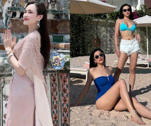 Sao Việt rộn ràng nghỉ lễ: Hoa hậu Đỗ Hà lộ diện giữa thông tin cưới thiếu gia, dàn người đẹp diện bikini 'cực nóng'