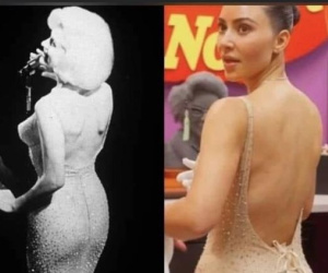 Ngoài váy của Marilyn Monroe, Kim Kardashian từng suýt làm hỏng chiếc váy 'quan trọng nhất thế kỉ 21'