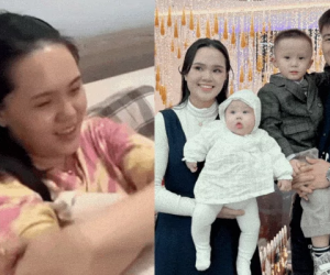 Quỳnh Anh lộ vẻ mệt mỏi, không khoẻ vẫn uống thuốc để livestream vì gánh nặng con cái, gia đình, Duy Mạnh động viên: Đừng để quá sức