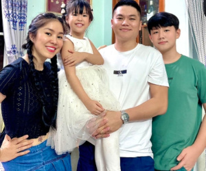 Diễn viên Lê Phương tặng 'quà sinh nhật' đặc biệt cho chồng