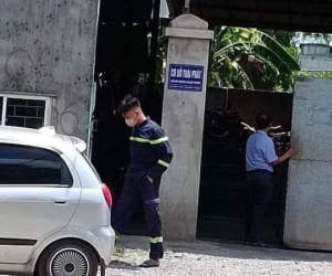 Công nhân tử vong do rơi vào cối xay giấy