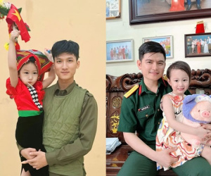 'Em bé Điện Biên' sau ngày biểu diễn gây sốt MXH: Con muốn về Hà Nội với các chú bộ đội!