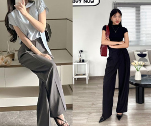 Lý do quần âu ống rộng 'chuốc say' hội công sở: Thanh lịch, tôn dáng, cứ diện lên là sang chói mắt