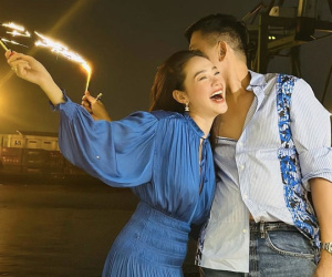 Minh Hằng lộ vết bầm tím trên mặt, nói gì khi bị hỏi chơi trò 'tác động vật lý' với chồng đại gia?